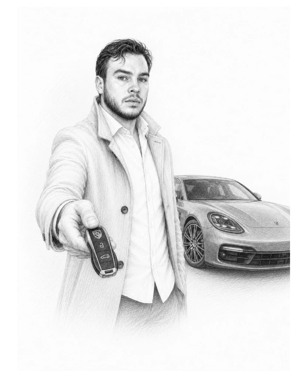 Иллюстрация из главы о Porsche Panamera